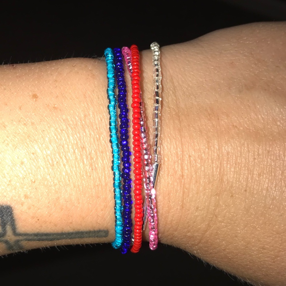 Beaded Charm Bracelets